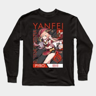 Yanfei - Genshin Impact Long Sleeve T-Shirt